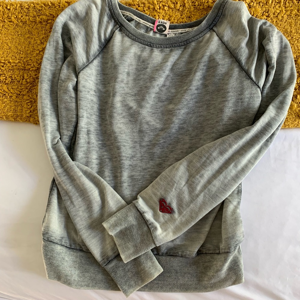 Roxy grey sweatshirt